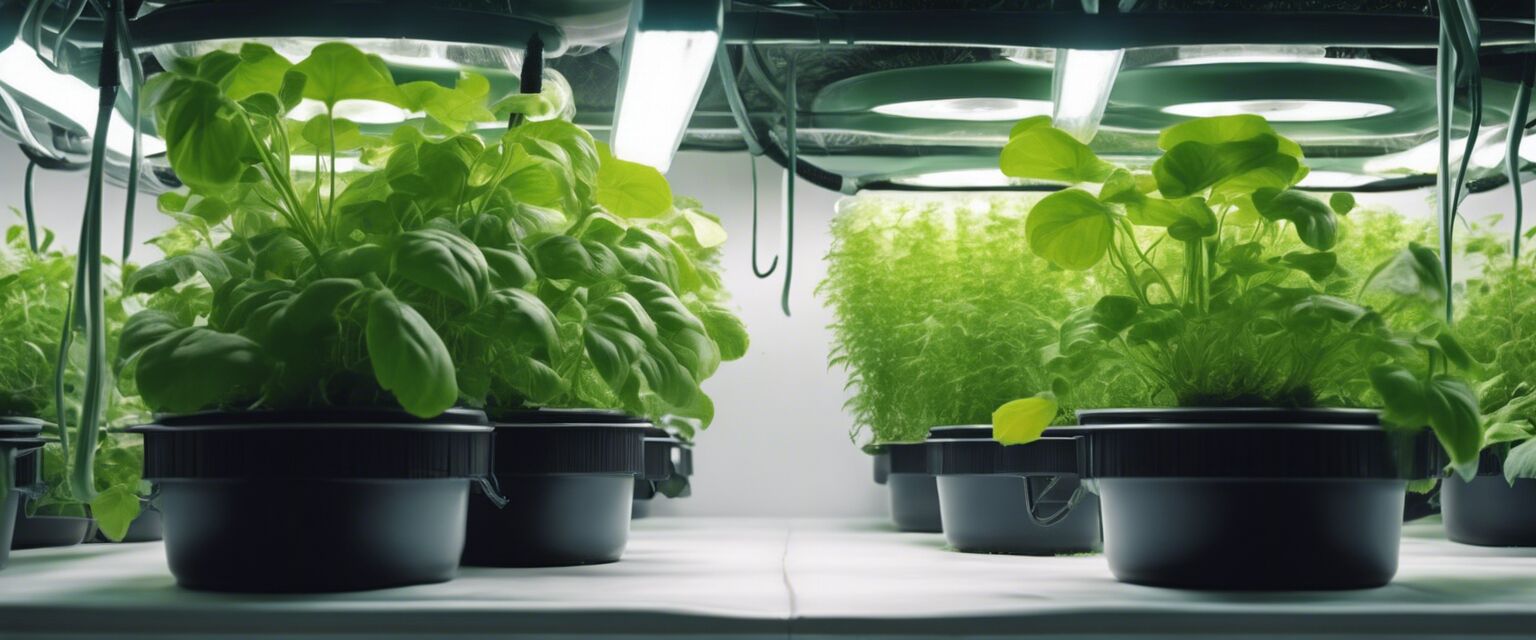 Hydroponic system setup